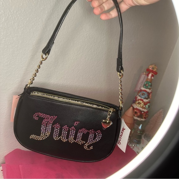 Juicy Couture Be Classic II Shoulder Bag - Liquorice - Picture 8 of 8